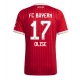 Bayern Munich Michael Olise #17 Replike Domaci Dres za Ženska 2026-27 Kratak Rukav